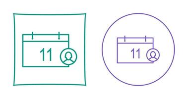 Unique Event Management Vector Icon