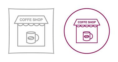 Coffee Shop Vector Icon