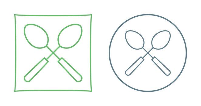 Spoons Vector Icon