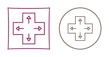 Unique Direction Keys Vector Icon