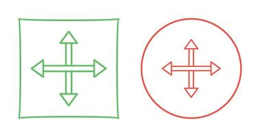 Unique Move Vector Icon