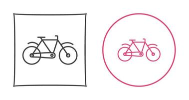 icono de vector de bicicleta