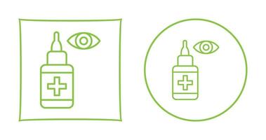 Eye Drop Vector Icon