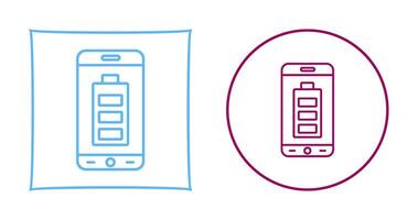 Mobile Battery Vector Icon