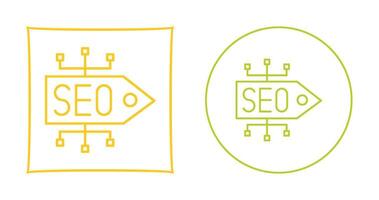 SEO Tag Vector Icon