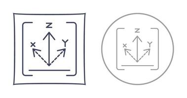 Axis Vector Icon