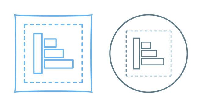 Object Alignment Vector Icon