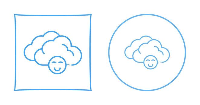 Cloudy Vector Icon