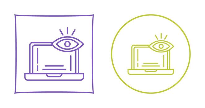 Monitoring Vector Icon