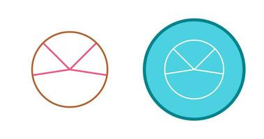 Pie Chart Analysis Vector Icon