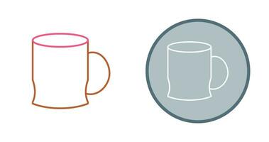 icono de vector de taza de café