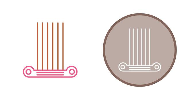 icono de vector de columna