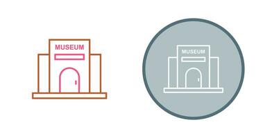 Museum Building Vector Icon