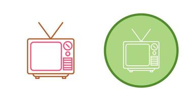 Television Broadcast Vector Icon