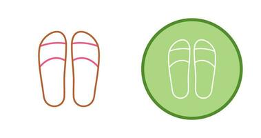 Slippers Vector Icon