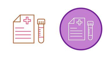 Blood Test Vector Icon