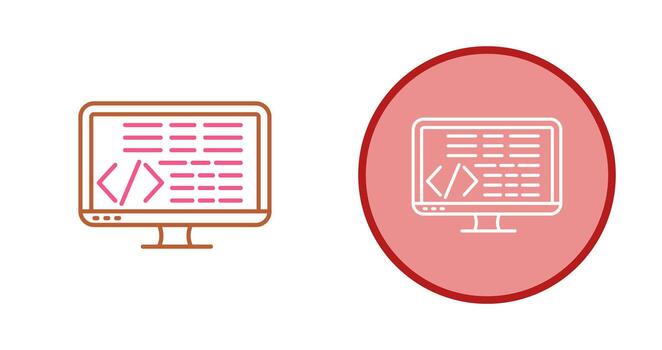 Coding Vector Icon