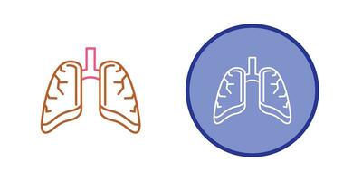 Lungs Vector Icon