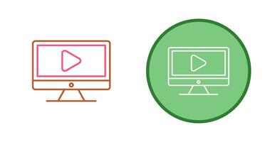 Video Lesson Vector Icon