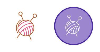 Knitting Vector Icon