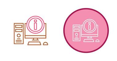 Computer Vector Icon