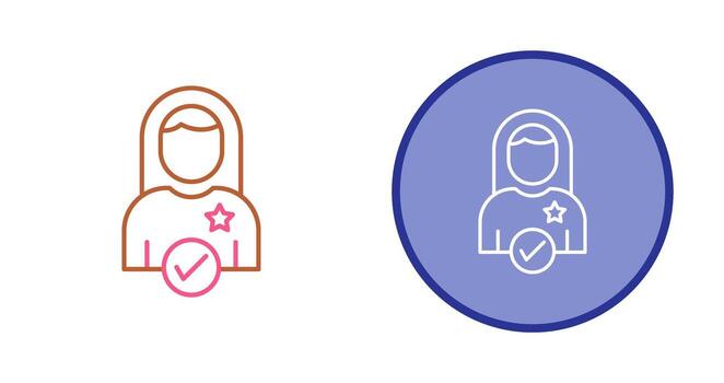Candidate Vector Icon