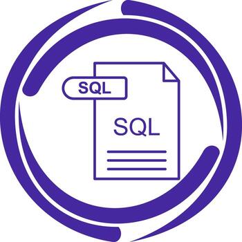 SQL Vector Icon
