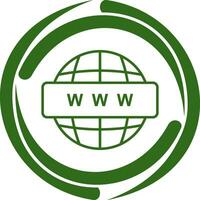 World Wide Web Vector Icon