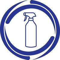 icono de vector de botella de spray