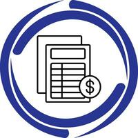 Invoice Vector Icon