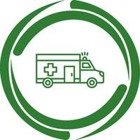 Ambulance Vector Icon