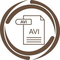 AVI Vector Icon