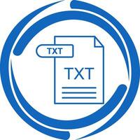 icono de vector de texto