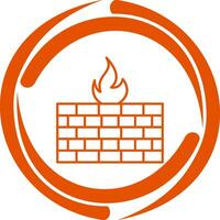 Firewall Vector Icon
