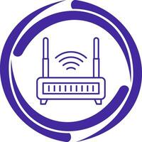 Wifi Router Vector Icon