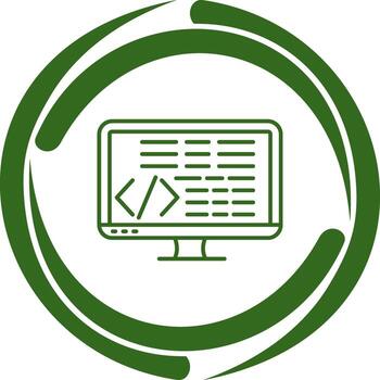 Coding Vector Icon