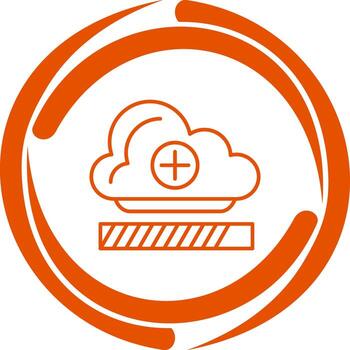 icono de vector de carga