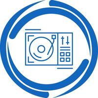 Turntable Vector Icon