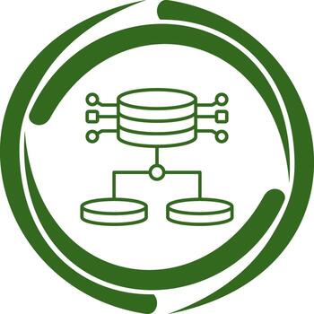 Structured Data Vector Icon