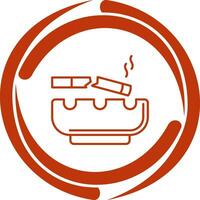 Broken Cigarette Vector Icon