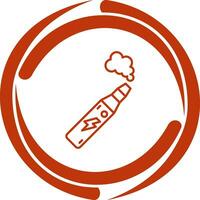 Electronic Cigarette Vector Icon