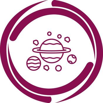 Planets Vector Icon