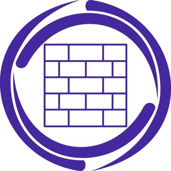 icono de vector de pared