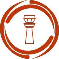 Control Tower Vector Icon