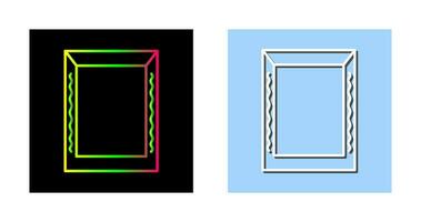 Unique Frame Vector Icon