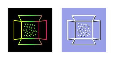 icono de vector de luces únicas