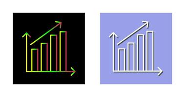 Rising Statistics Vector Icon