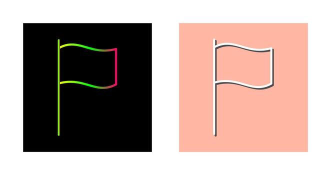 icono de vector de bandera