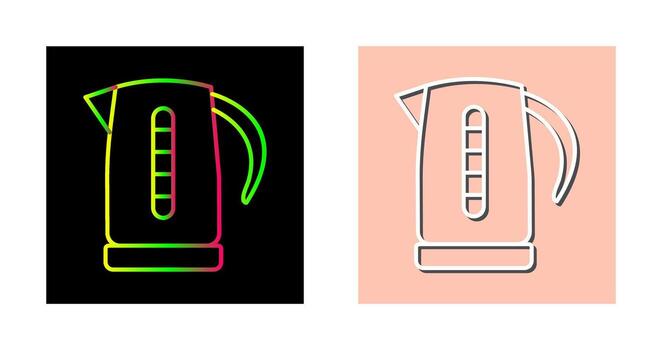 icono de vector de hervidor