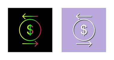 Unique Transcation Vector Icon